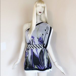 🚫🚫SOLD🚫🚫 Bebe One Shoulder Belted Kimono Top